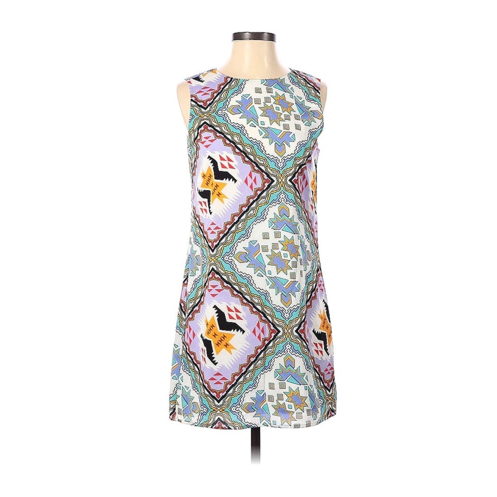 Naven Aztec Shift Dress, 4